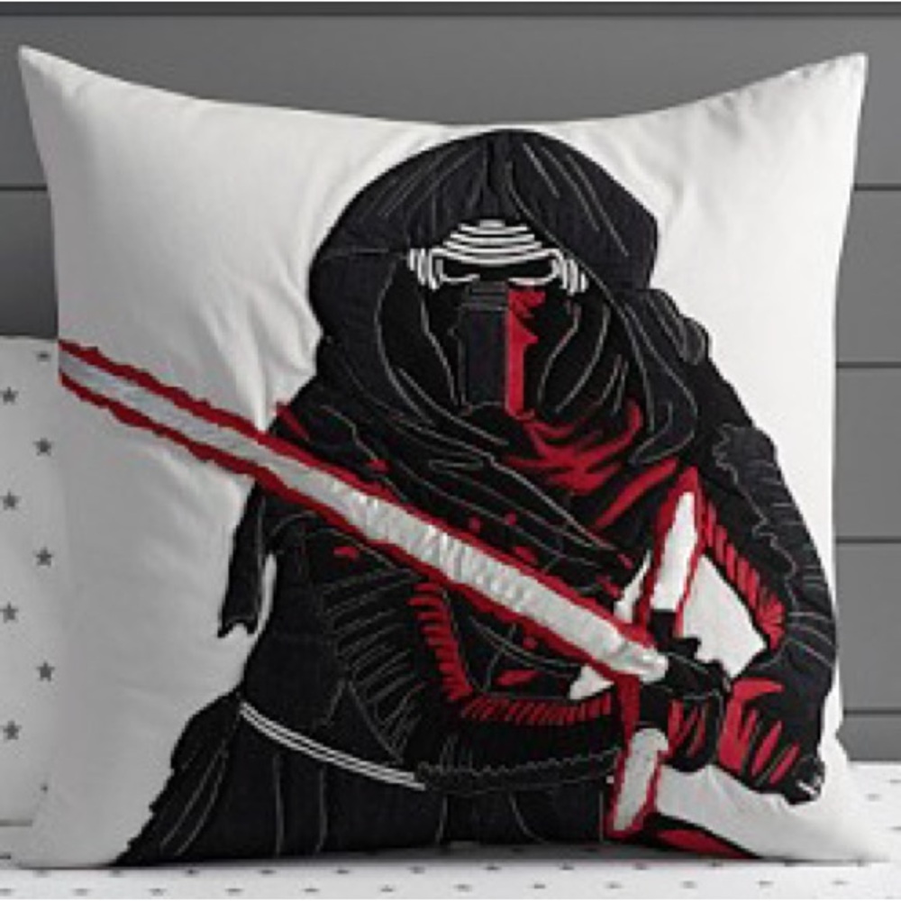 Pottery Barn Kids Star Wars Kylo Ren Euro Sham